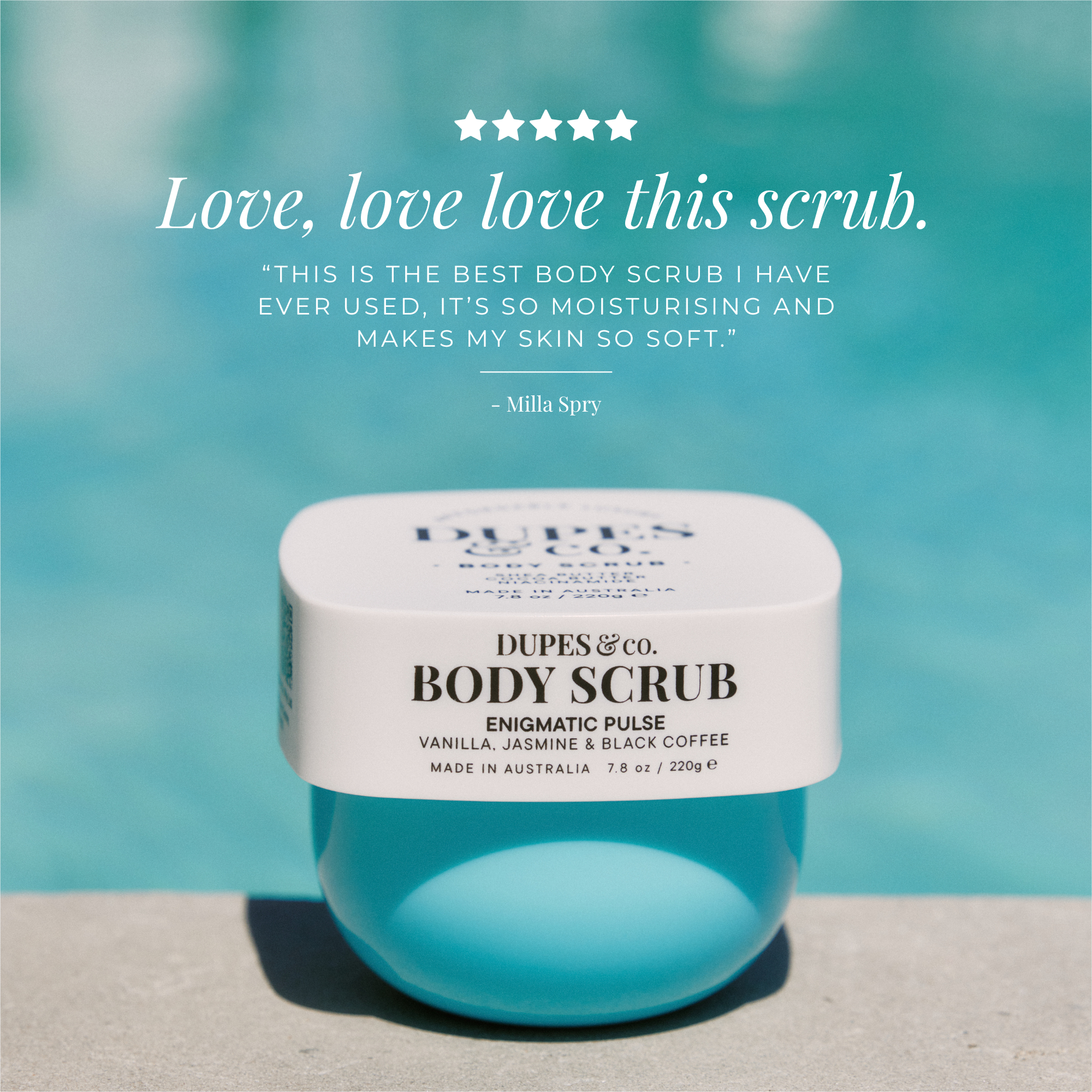Body Scrub - Enigmatic Pulse 220g