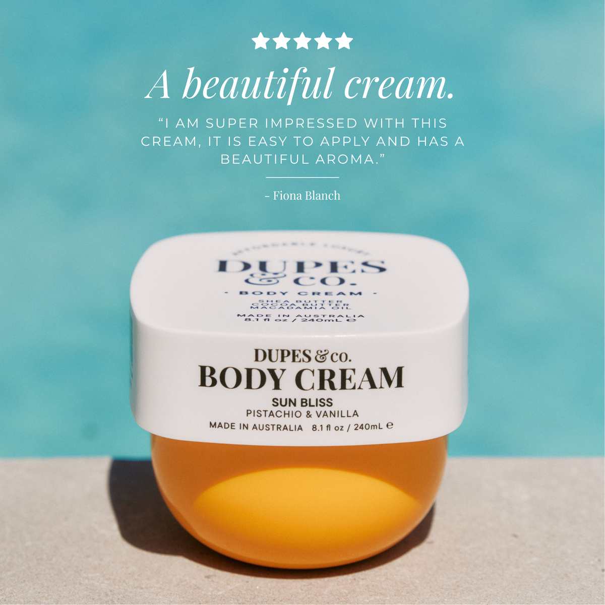 Sun Bliss Body Cream