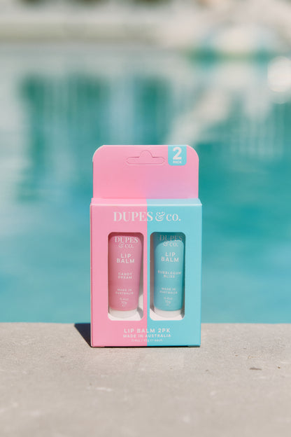 Lip Balm 2pck - Candy Dream & Bubblegum Bliss